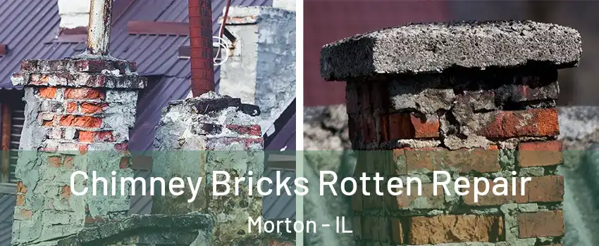 Chimney Bricks Rotten Repair Morton - IL