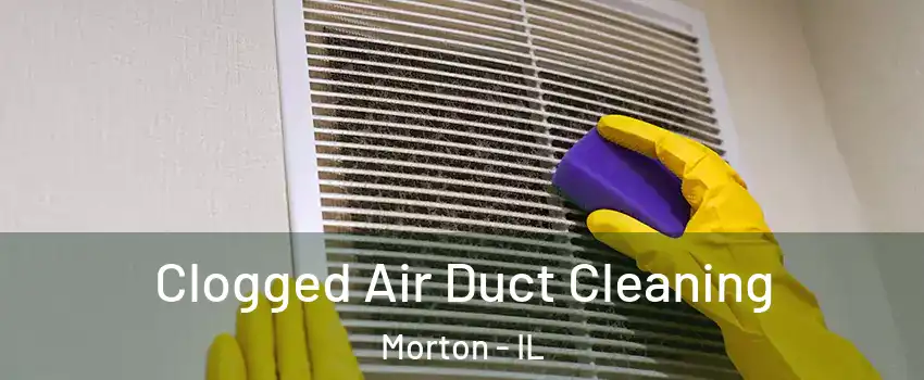  Clogged Air Duct Cleaning Morton - IL