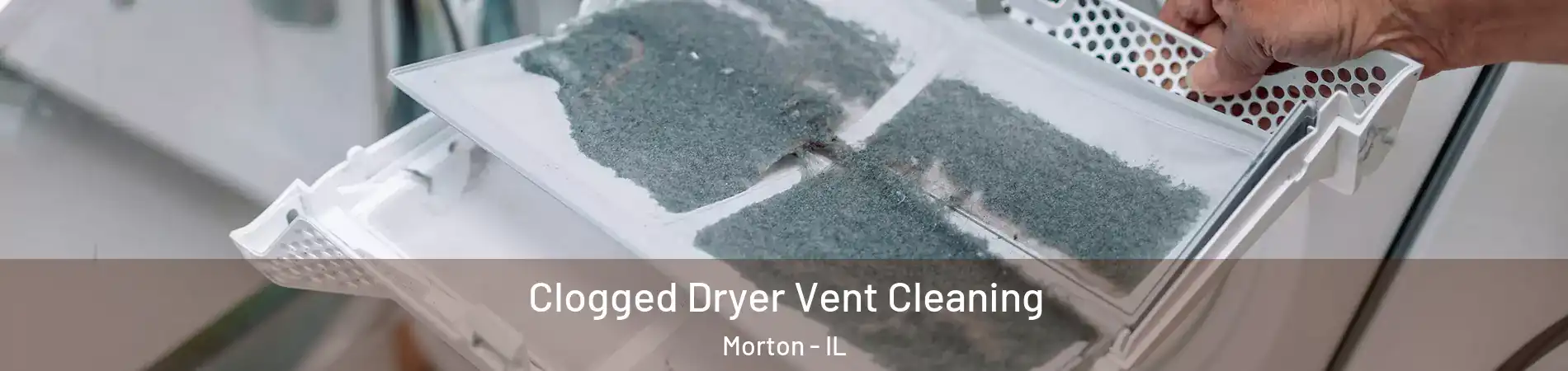 Clogged Dryer Vent Cleaning Morton - IL