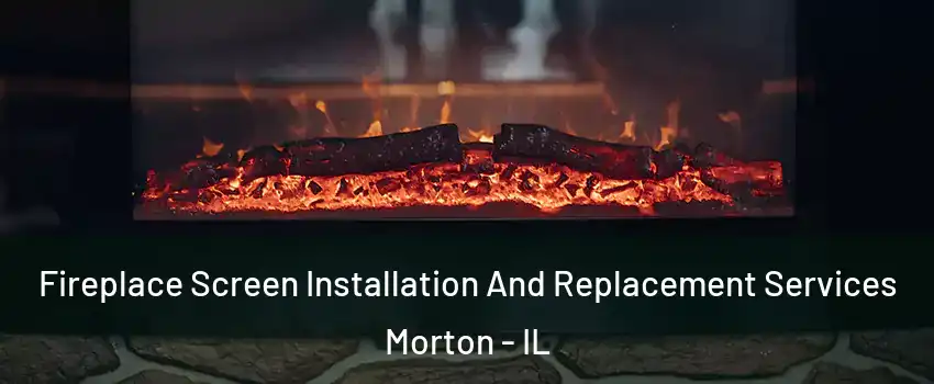 Fireplace Screen Installation And Replacement Services Morton - IL