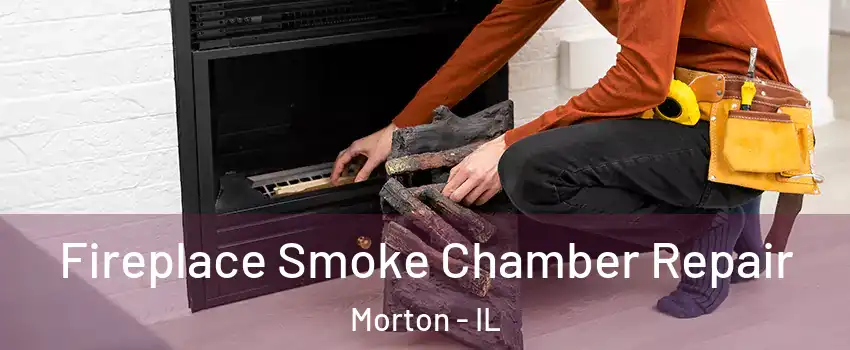 Fireplace Smoke Chamber Repair Morton - IL