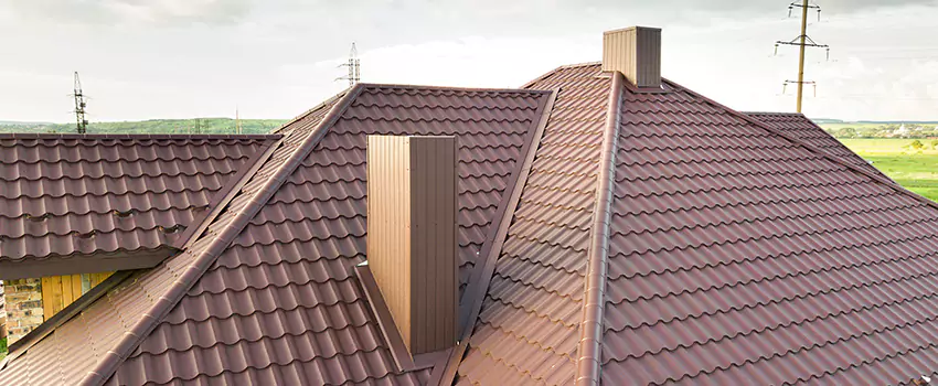 Residential Chimney Flashing Restoration in Morton, IL