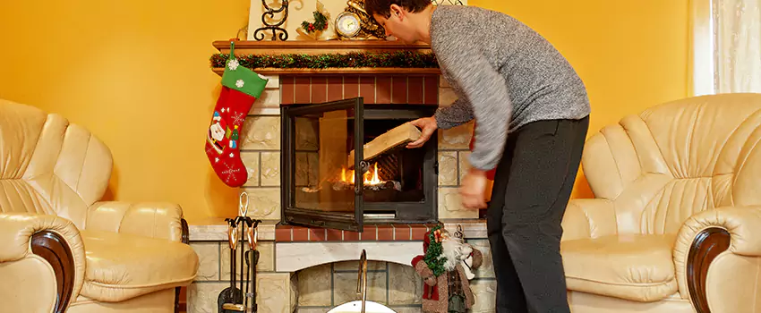 Gas to Wood-Burning Fireplace Conversion Services in Morton, Illinois