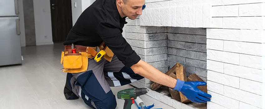 Fireplace Damaged Damper Frame Repair Services in Morton, Illinois