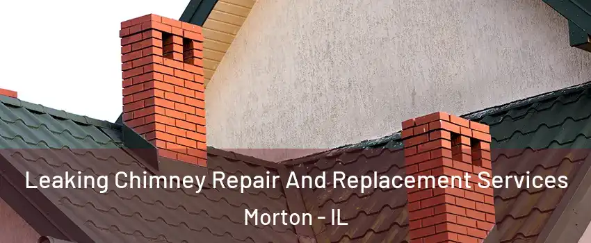 Leaking Chimney Repair And Replacement Services Morton - IL
